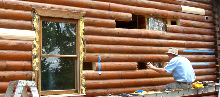 Log Home Repair Carter County, Kentucky