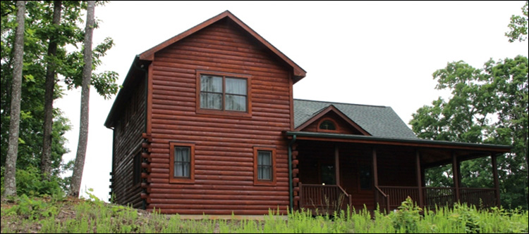 Professional Log Home Borate Application  Carter County, Kentucky